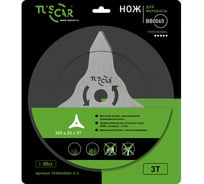 Нож для мотокосы TUSCAR BB0065, Professional, 305x20x3.0x3T, Multi 1030065504-3-2