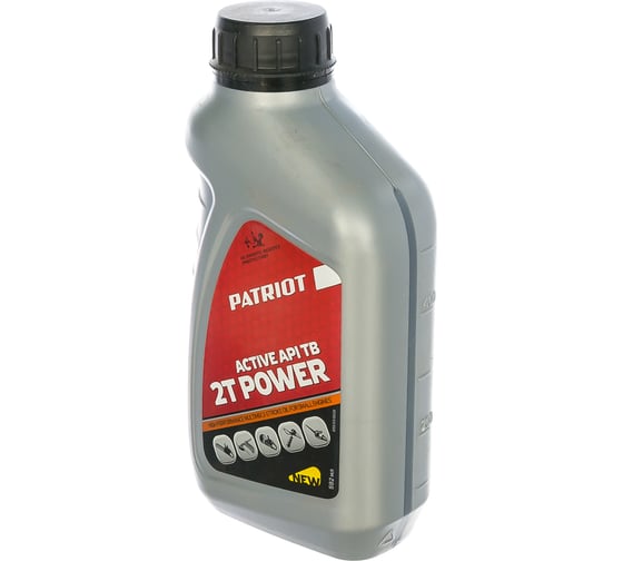 Масло минеральное 0.592 л для двухтактных двигателей Power Active 2T Stroke PATRIOT 850030628 13673162