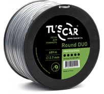 Леска для триммера TUSCAR Round DUO, Professional, 2.7 мм, 689 м 10112527-689-4