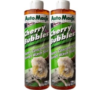 Автошампунь с вишневым ароматом AutoMagic CHERRY BUBBLES (USA) 473 мл, 2шт 36R_2