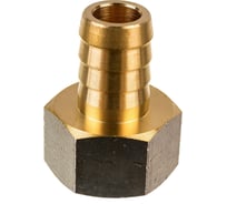 Штуцер (внутренняя резьба 1/2" - елочка 14 мм; латунь никелированная) SANTRADE 1439