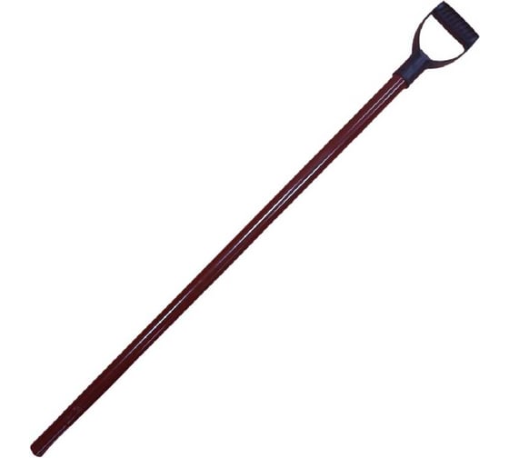 Черенок для лопат ЛЕТО 32мм металл, крашеный c v-образной ручкой 21980 1