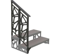 Перила АрсеналЪ модуль 2 ступени для крыльца модели Лофт ARSENAL AVANT AR18G8427O9-09