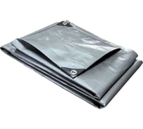 Тент универсальный ЧЗМ Защитник 100 4х8м серый 8336