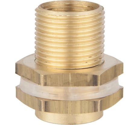 Переходник латунный для врезки в бочку НР 1/2" Профитт 3179874