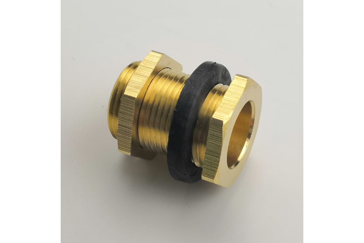 Переходник латунный для врезки в бочку НР 3/4\" Профитт 3179867 ...