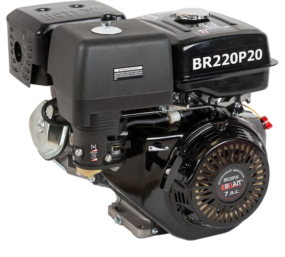 Двигатель бензиновый BR220P20 BRAIT 03.01.205.002 1