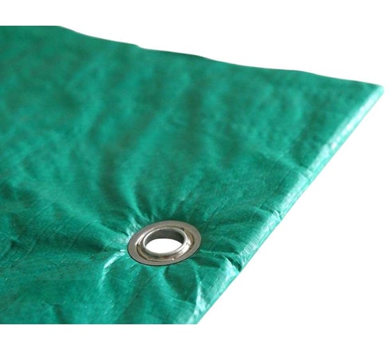 Тент укрывной утепленный строительный зимний ЯрПолог Тарпаулин 120 4х6м, утеплитель: изолон 5мм, с люверсами, цвет синий tarp_4x6_utepl_120gr 1