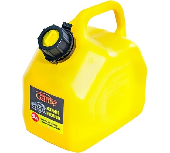 Канистра 5 л пластиковая с наливным устройством Extreme Premium Garde GEPA10201 1