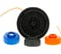 Катушка (головка) Diamond Industrial для триммеров 3 болта: М6х1.25 RH / М8х1.25 RH пр.резьба + M8х1.25 LH лев.резьба DIDTRKAT10N 3