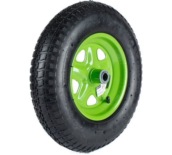 Колесо к тачке пневматическое ПОЛЕСАД PR 3001, 4.00-8.20мм 023697 1