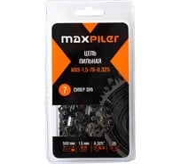 Цепь пильная MAXPILER (Carver 52-20.62-20.Patriot PT 5220 20) в блистере MXS-1,5-76-0,325