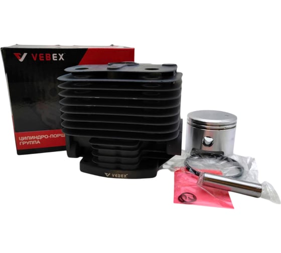 Цилиндро-поршневая группа VEBEX для китайской бензокосы и мотобура 62см3/48мм AG124496 1