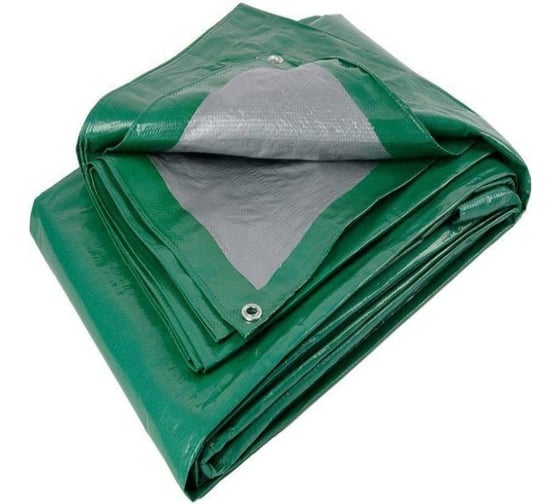 Тент из тарпаулина ARNO INDUSTRIES плотность 120 г (6х10м) для защиты, укрытия и строительных работ ARN298 1