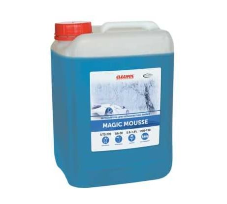 Автошампунь для бесконтактной мойки Cleanol Magic Mousse канистра 6 кг 6/0308