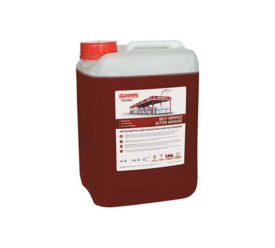 Автошампунь Cleanol Self-Service Active Mousse, канистра 23кг. 23/0301 1