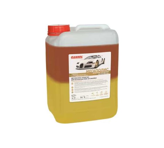 Автошампунь Cleanol Мегаполис, канистра 5кг. 5/0039 1