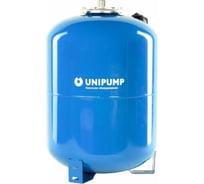 Гидроаккумулятор вертикальный UNIPUMP ГВ 50НВ (фланец нерж., верхнее подкл., БЭЗ) 48091