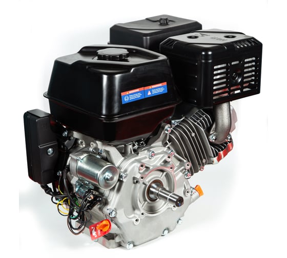 Двигатель бензиновый ООО ТД Гидромаркет GMGE 500; 20 л/с (500 см куб,D25мм), с электрическим стартером GMGEn-500-25 1