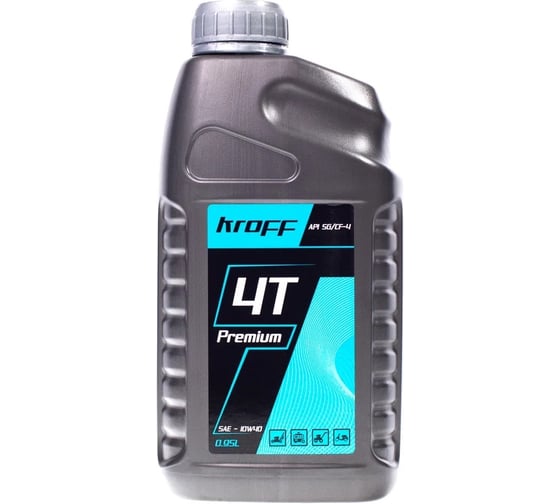 Масло Kroff 4Т SAE10W40 KROFF 0,95л. 37-00002140 1