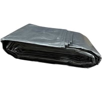 Тент укрывной тарпаулиновый KOMAN 12Х20м (240м2), цвет СЕРЫЙ, плотность 110 г 110240