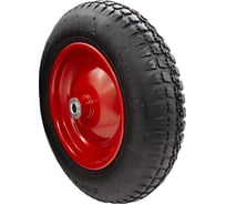 Колесо СИЛАЧ к тачке пневматическое PR 2400, 3.00-8, 16мм 023613