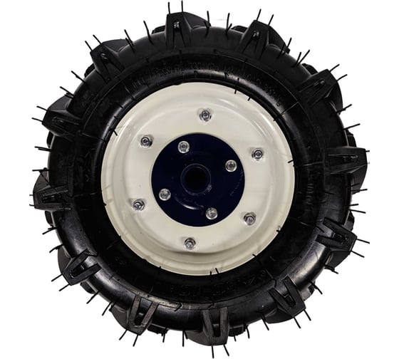 Колесо в сборе НЕВА мототехника 4,5х10 (диск, камера, шина, ступица) правое 4650002231924 1