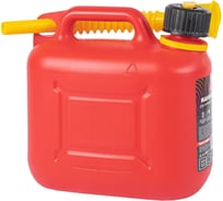 Канистра BOLK 5л для топлива пластиковая, крышка с защитой от детей, красная BAA105105