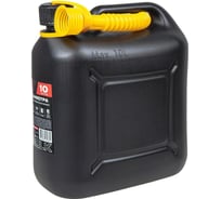 Канистра BOLK 10л для топлива пластиковая, с лейкой, черная BAA105210