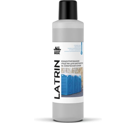 Средство для септиков биотуалетов концентрированное Latrin 1 л CleanBox 13271