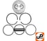 Поршень в сборе UNITED PARTS 154F Ø54мм 90-0856 3