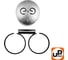 Поршень в сборе UNITED PARTS для триммеров 52 куб.см. Ø44мм 90-0045 4