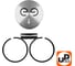 Поршень в сборе UNITED PARTS для STIHL FS450/450K (аналог 41280302005) 90-1166 3