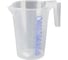 Пластиковая мерная емкость PLASTIC MEASURER 1 л Samoa 678100 1