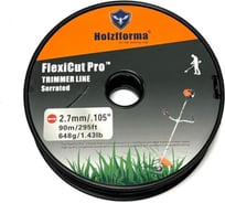 Леска для триммера звездочка Holzfforma FlexiCut Pro 2.7мм/90м SR002790PRO