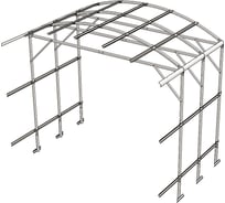 Каркас вставки к теплице ВОЛЯ Прима-3 шаг 0,67м 1410