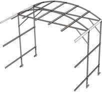 Каркас вставки к теплице ВОЛЯ Прима-3 шаг 1м с грунтозацепами 1413