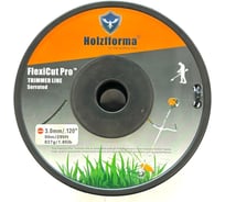 Леска Holzfforma для триммера зазубрины FlexiCut Pro 3.0мм/90м SR003090PRO