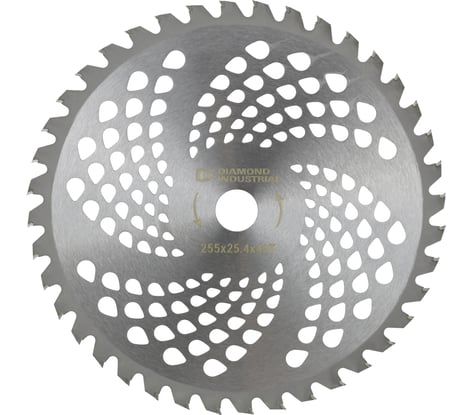 Диск для триммеров Diamond Industrial 255х25.4 мм 40 зубьев HM твердосплавных DIDTRDS40