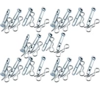 Срезные болты для снегоуборщика Amperin 6х41мм со шплинтом, комплект 20шт 144002 093838