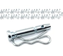 Срезные болты для снегоуборщика Amperin 6х41мм со шплинтом, комплект 50шт 144002 093839