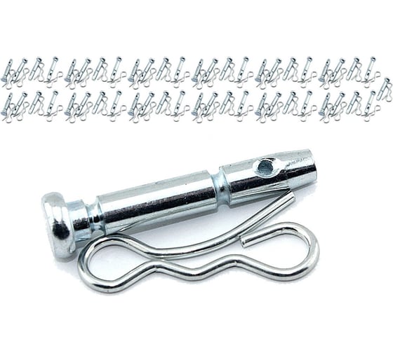 Срезные болты для снегоуборщика Amperin 6х41мм со шплинтом, комплект 50шт 144002 093839