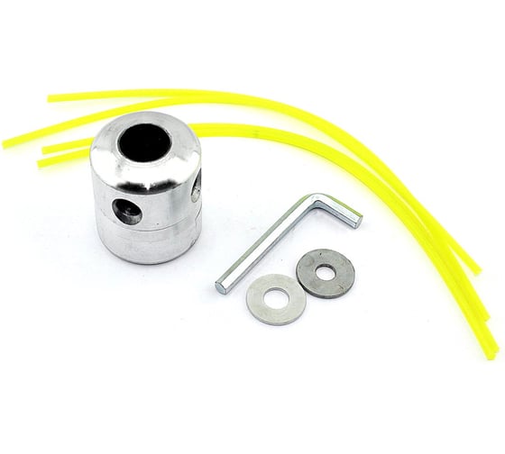 Триммерная головка Amperin Бочка алюминий 43мм 111004 084082