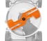 Нож DAEWOO для газонокосилки 46 см TURBO X BLADE DLM 465 2
