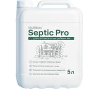 Бактерии Терра Экология для септика и выгребных ям, концентрат Septic Pro 5л BIO-SP5