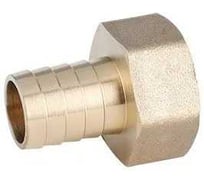 Штуцер латунный VIEIR 3/4 гайка × выход 20 мм для подключения труб и шлангов VRF420