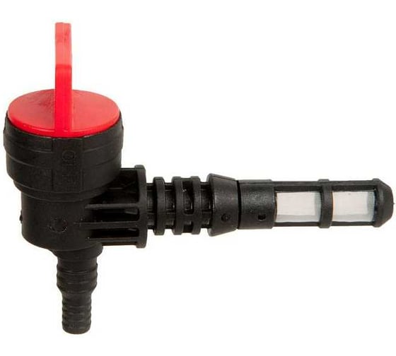 Кран топливный Amperin для Briggs&Stratton, угловой с фильтром 131081 082737