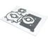 Комплект прокладок Amperin для бензокосы Oleo-Mac Sparta 37/38/42/44/BC420T 102211 088996 1