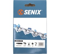 Цепь пильная SENIX 18” (45 см), шаг 3/8”, паз 1.3 мм, 62 звена AECS-0105