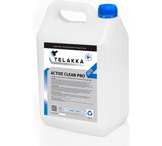 Средство для мойки автомобилей и техники Telakka ACTIVE CLEAN PRO AUTO 5л 7693730390133